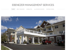 Tablet Screenshot of ebenezermanagementservices.com